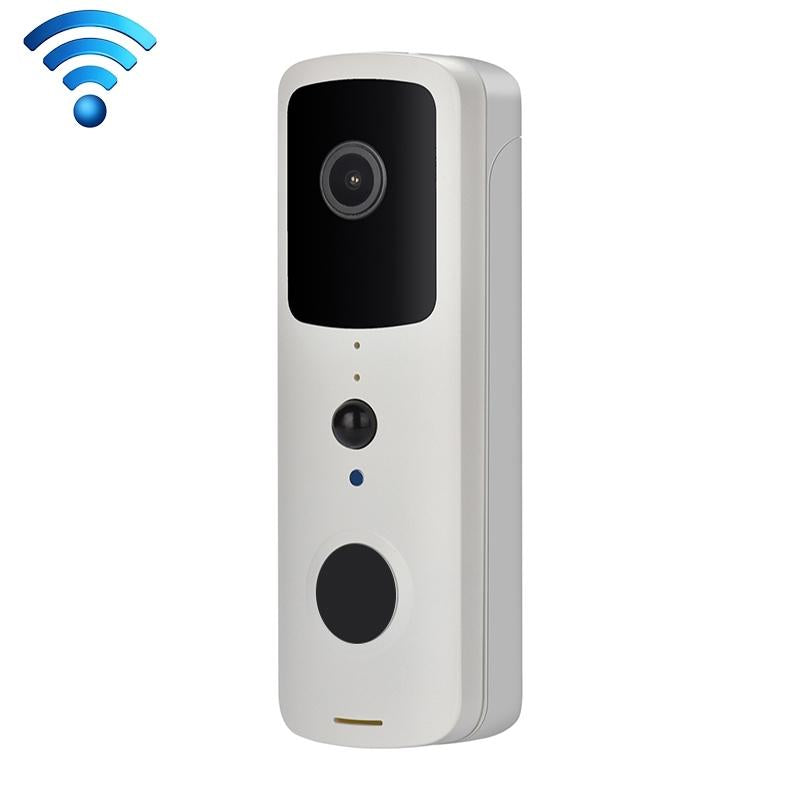 NNEDSZ Smart Wifi Video Doorbell With Two-Way Intercom & Night Vision - White