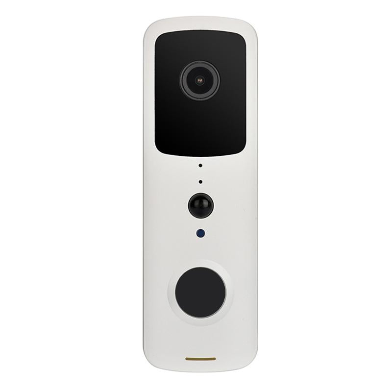 NNEDSZ Smart Wifi Video Doorbell With Two-Way Intercom & Night Vision - White